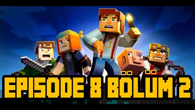 Minecraft Story Mode (Hikaye Modu) Episode 8 Bölüm 2 [1080P 60FPS]