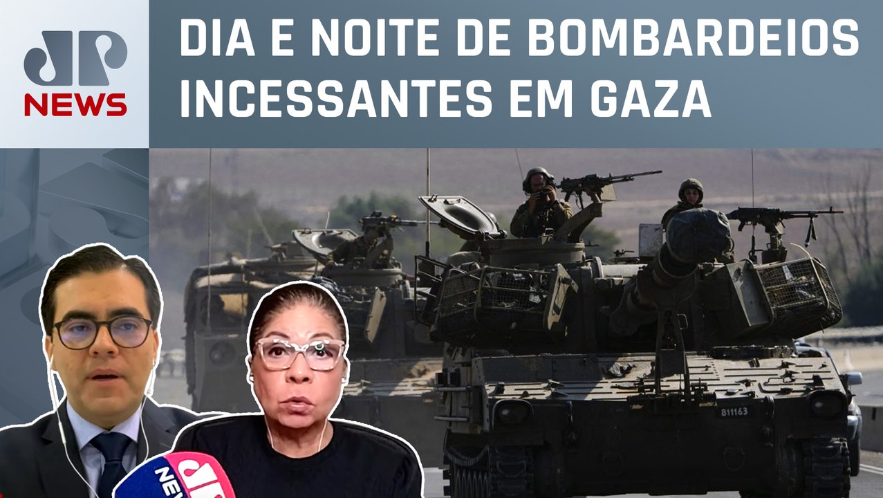 Dora Kramer e Cristiano Vilela analisam notícias do 26º dia do conflito Israel-Hamas