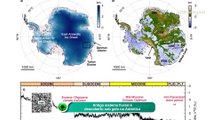Antigo sistema fluvial é descoberto sob gelo na Antártica