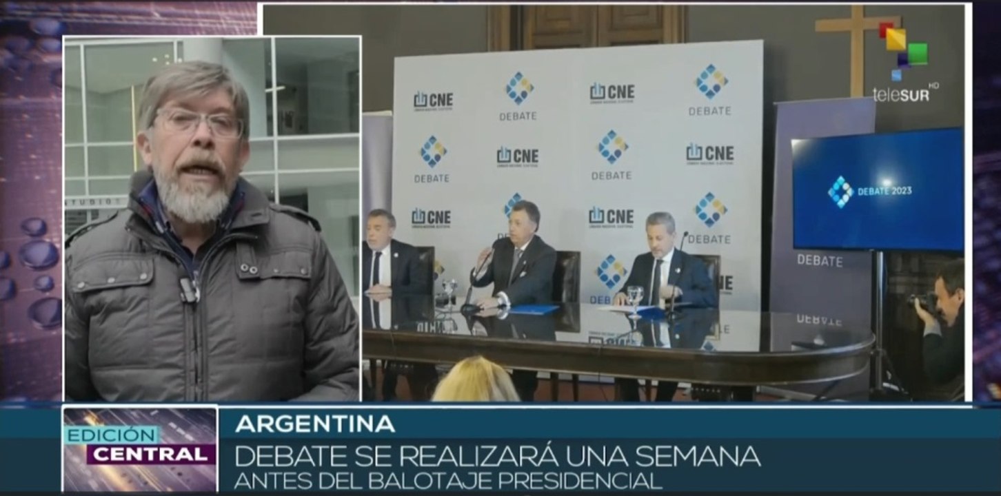 Argentina: Fue definido el orden en el debate presidencial entre los candidatos en segunda vuelta