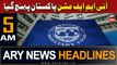 ARY News 5 AM Headlines 2nd November 2023 | IMF Mission Pakistan Pahonch Gaya