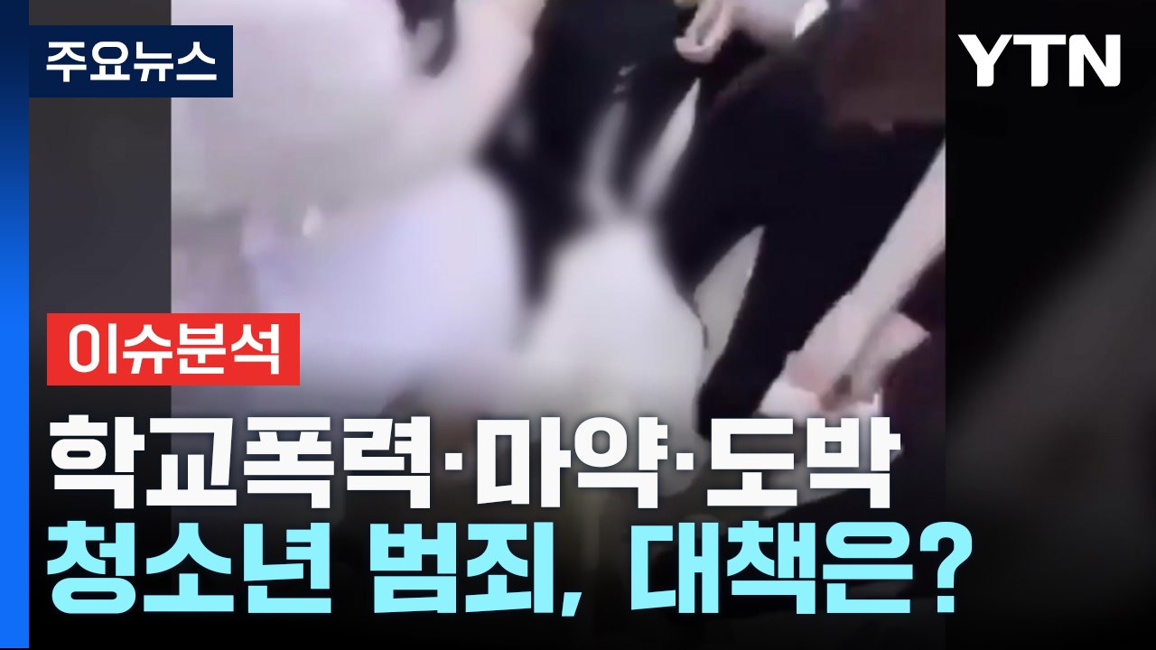 [뉴스라이더] 학폭·마약·도박...선 넘는 청소년 범죄, 대책은? / YTN