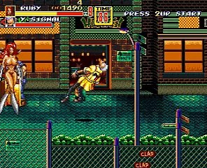 Streets of Rage 2: Blaze & Ruby TX Edition online multiplayer - megadrive