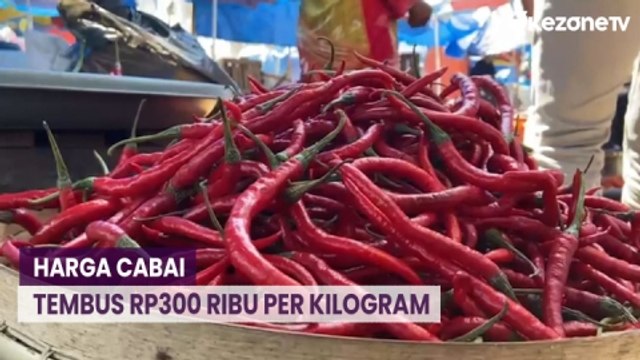Kian Pedas, Harga Cabai Tembus Rp300 Ribu Per Kilogram di Baubau
