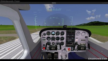 Скачать видео: flightgear simulador de vuelo en linux usando avion cessna explorando aeropuertos nuevos en una buena partida gameplay game gamer