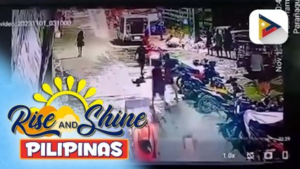 Sapakan ng dalawang lalaki sa isang sementeryo sa Parañaque, huli sa CCTV