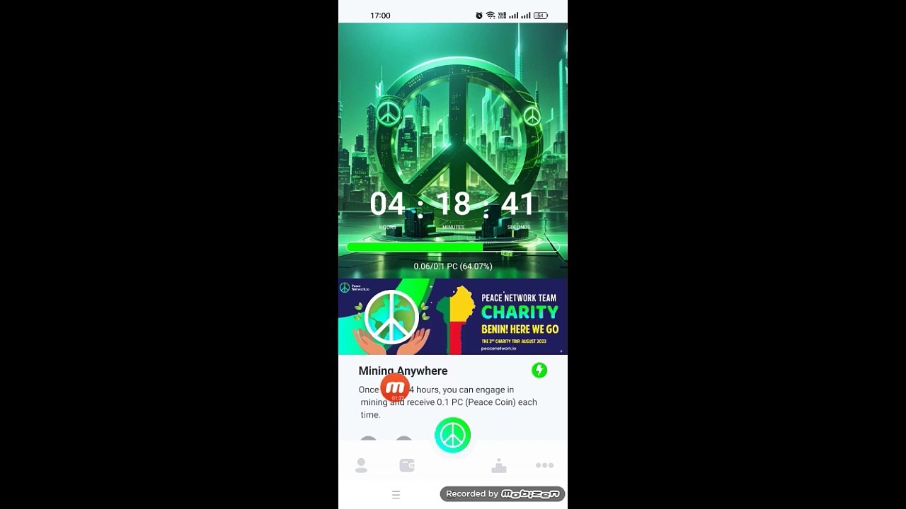 Rút tiếp 790u (19tr.i.ệ.u)từ Peace Network về ví Onus. Trên nền tảng App Vesion2