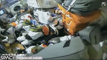 Chinese Astronauts Enter Tiangong Space Station After Docking