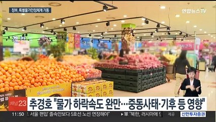 범부처 특별물가안정체계 가동…에너지 취약층 지원 확대