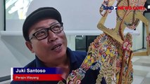 Juki Santoso, Perajin Wayang Berbahan Sak Semen Asal Kediri