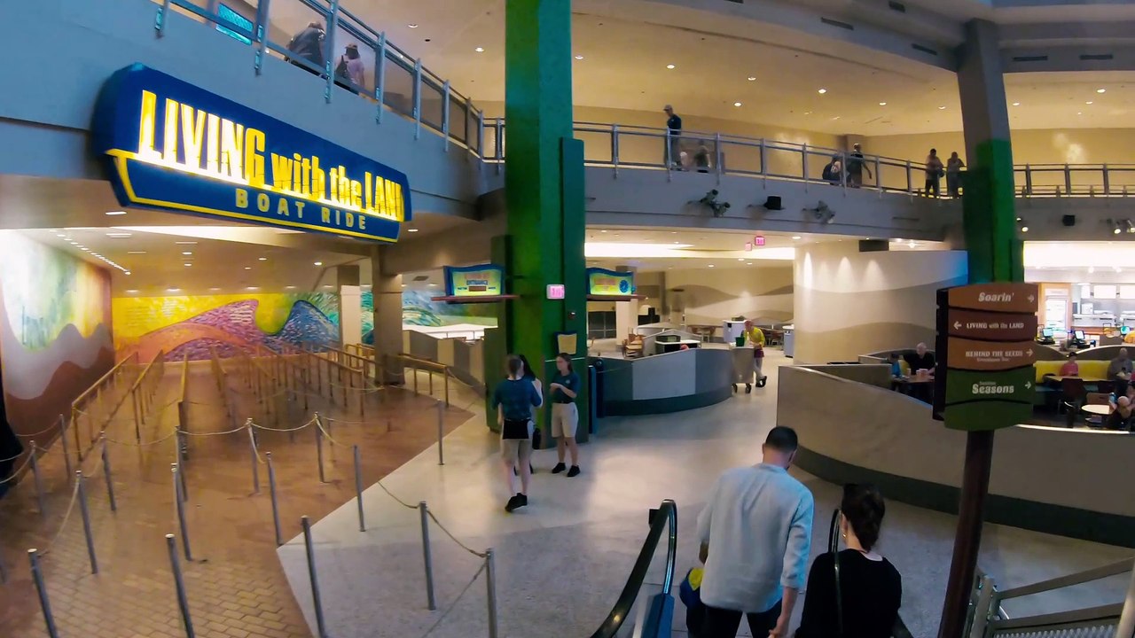 Walking Tour of the Land Pavilion (Epcot - Orlando, FL) - Commentary on GoPro Walking Tour
