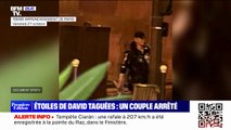 Étoiles de David taguées: le riverain qui a permis l'interpellation d'un couple témoigne