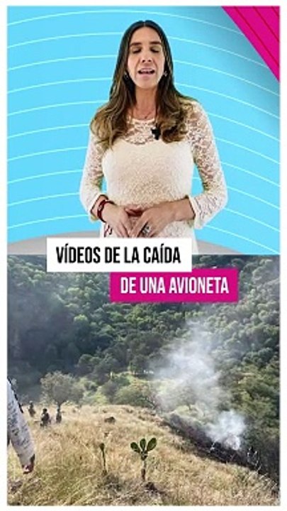 En redes sociales se propagó un video en el que se aprecia la caída de una avioneta en Temixco, Morelos. Las cuatro personas que viajaban en ella murieron  #TuNotiReel