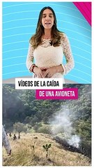 En redes sociales se propagó un video en el que se aprecia la caída de una avioneta en Temixco, Morelos. Las cuatro personas que viajaban en ella murieron  #TuNotiReel