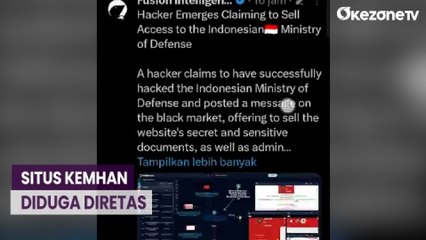 Situs Kemhan Diduga Diretas, Ancamannya Menjual Data Penting di Pasar Gelap