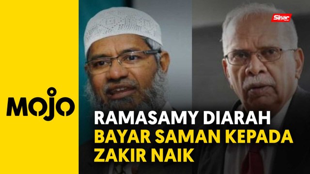Ramasamy kalah saman, bayar RM1.52 juta kepada Dr Zakir Naik