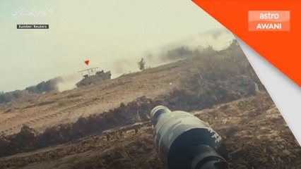 Palestin-Israel: Al Qassam berjaya musnahkan enam kereta kebal tentera zionis
