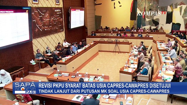 Sidang MKMK Masih Berlangsung, Revisi PKPU Syarat Batas Usia Capres-Cawapres Sudah Disetujui DPR