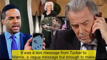 Y&R Spoilers Shock_ Nate steals Tucker and Mamie's text messages - revealing to
