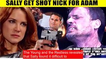 CBS Y&R Spoilers Sally slapped Nick because he attacked Adam - protecting the pe