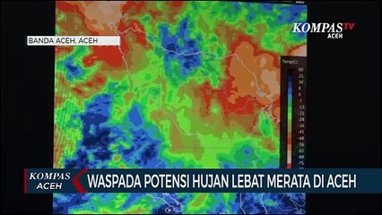 Waspada Potensi Hujan Lebat Merata di Aceh