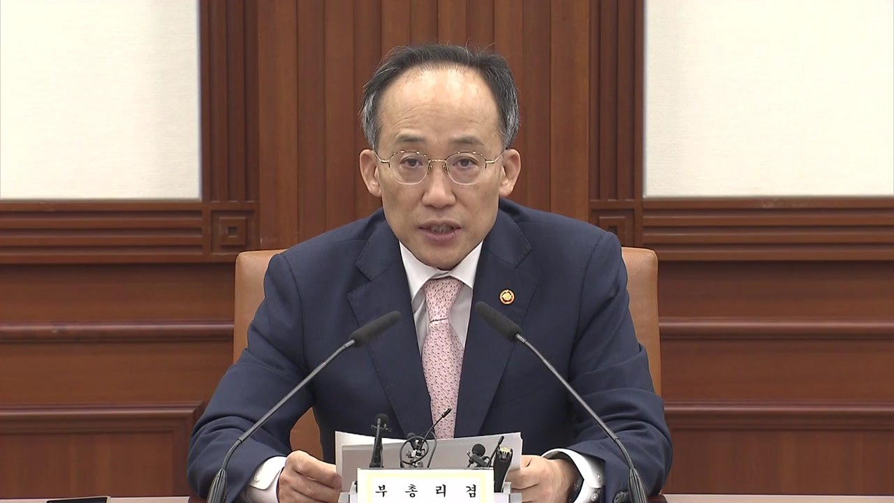 추경호 "물가 하락 예상보다 완만...범부처 특별 물가안정체계 즉시 가동" / YTN