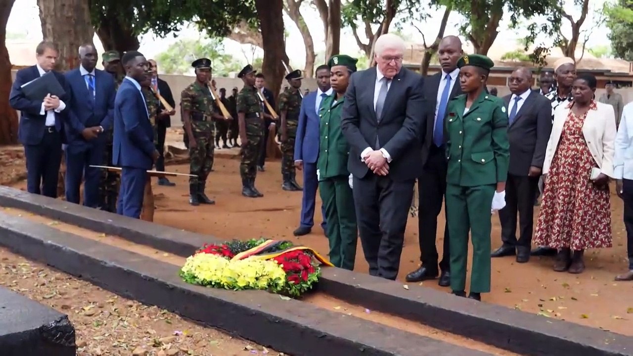 Steinmeier bittet in Tansania um Verzeihung für deutsche Kolonialverbrechen