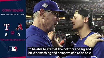 Seager savours ending Rangers' 62-year World Series wait