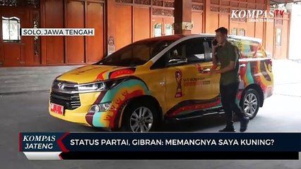 Status Partai, Gibran: Memangnya Saya Kuning?