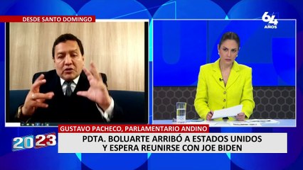 Gustavo Pacheco: "Presidenta Dina Boluarte debe pedir a Joe Biden exención de visa para peruanos"