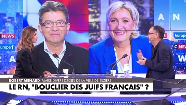 Antisémitisme : «Jean-Luc Mélenchon est le miroir inversé de Jean-Marie Le Pen», juge Robert Ménard