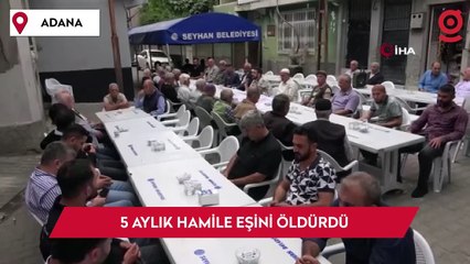 5 aylık hamile eşini öldürdü, sabaha kadar başında bekledi