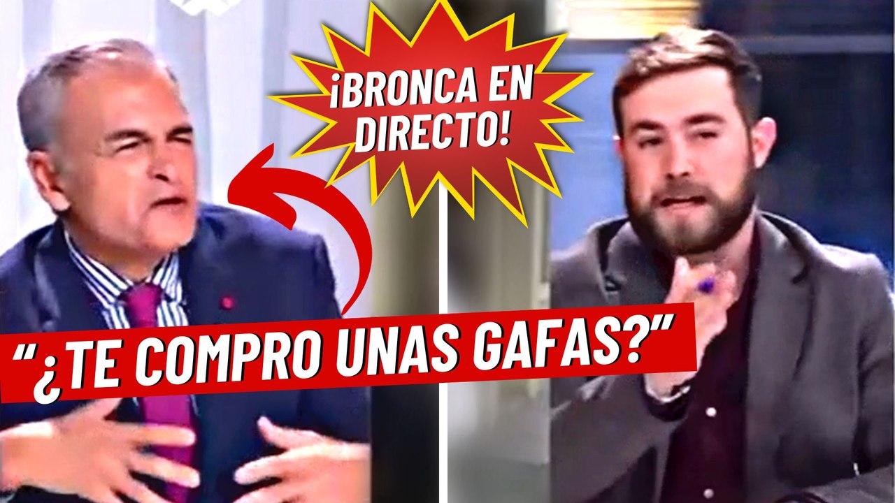 Tremendo enganchón en directo: Josué Cárdenas deja al socialista Carmelo Encinas fuera de órbita