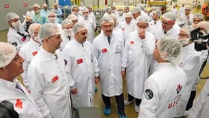 Türksat 6A'nın güneş paneli açılım testleri ilk kez görüntülendi