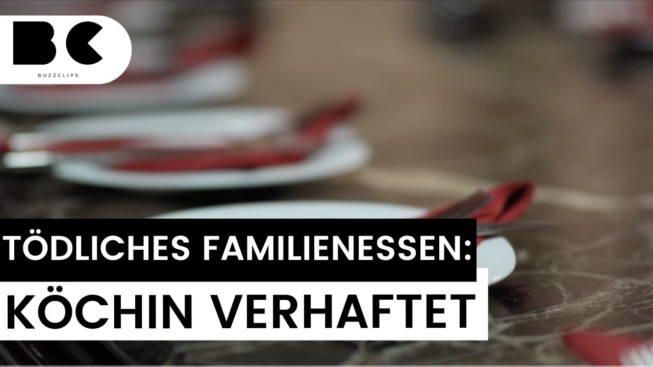 Familienessen mit todesfolge: köchin festgenommen