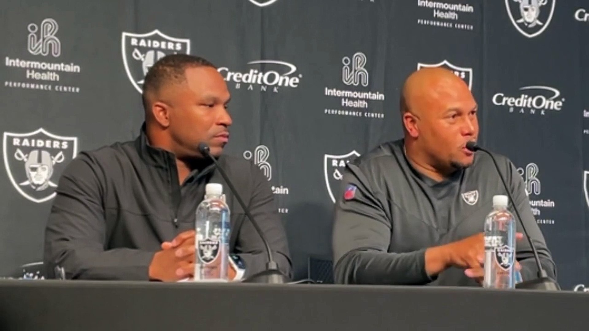 Interims Las Vegas Raiders GM Kelly, Coach Pierce press conference - Sports  Illustrated Las Vegas Raiders News, Analysis and More