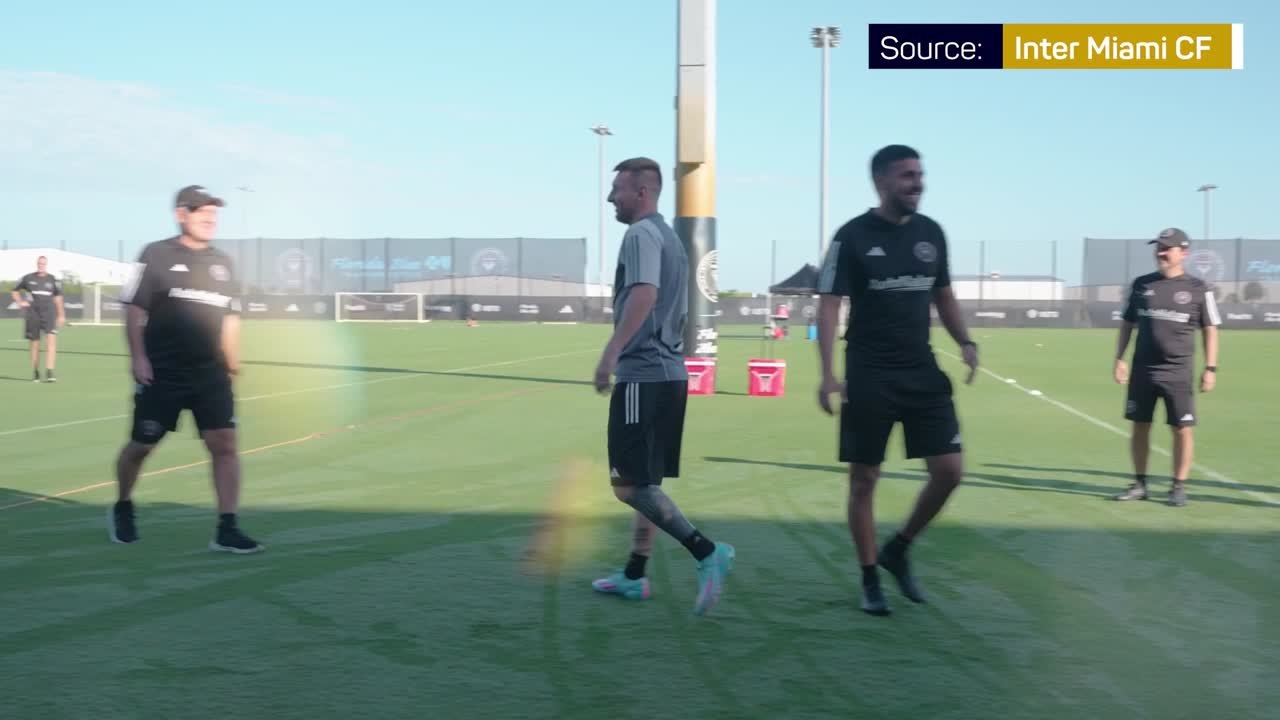 Inter Miami celebrates Messi after 8th Ballon d'Or