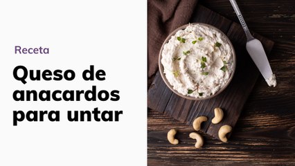Queso de anacardos para untar