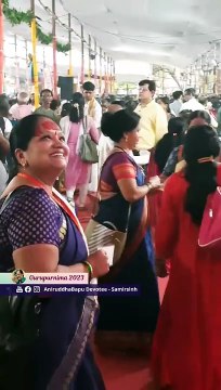 Sadguru Darshan during Gurupurnima Utsav _ Sadguru Aniruddha Bapu