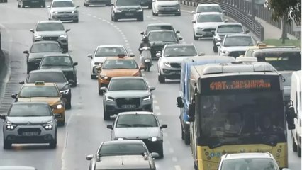 İstanbul'da trafiğin yoğun olduğu bölgelerde hava kirliliği de yüksek