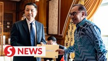 China's Public Security Minister Wang Xiaohong meets PM Anwar in Putrajaya