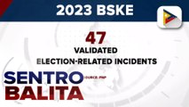 Bilang ng election-related incidents nitong #BSKE2023, umabot na sa 47;