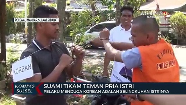 Suami Tikam Teman Pria Istri, Pelaku Menduga Korban Selingkuhan