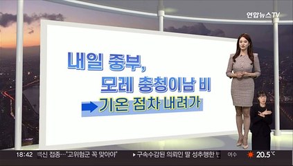 [생활날씨] 곳곳 11월 최고기온…내일 중부 요란한 비