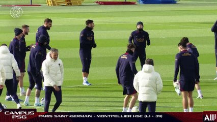 ⚽️ Paris Saint-Germain - Montpellier HSC : L'entraînement en direct du campus