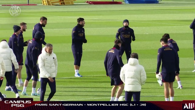 ⚽️ Paris Saint-Germain - Montpellier HSC : L'entraînement en direct du campus