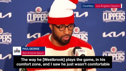 “I knew that wasn’t the finished product of what Russ is” -Paul George