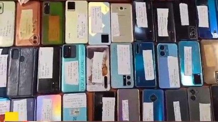 ग्वालियर:पुलिस ने दीपावली पर्व पर दी सौगात, गुम हुए 151 मोबाइल मालिको को लौटाए