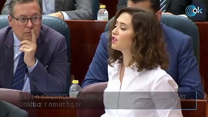 Ayuso al PSOE: "¿Creen que los jueces, el Rey y la Policía son fachas?"