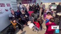 Gaza border opened to allow some badly wounded, foreign passport holders flee the war